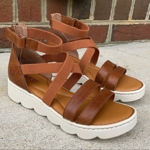 Born Calexico Platform Gladiator Sandal